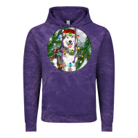 Cloud Purple husky and farm ornament Vintage Hoodie - RanaPortraitStore