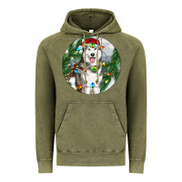 Vintage Olive husky and farm ornament Vintage Hoodie - RanaPortraitStore