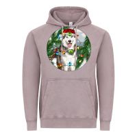 Vintage Zinc husky and farm ornament Vintage Hoodie - RanaPortraitStore