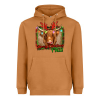 Meerkat merry christmas y'all highland cow Heavyweight Hoodie - Jasminsmagicworld