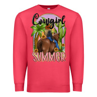 Cardinal cowgirl summer Premium Sweatshirt - MaliasSmallBusiness