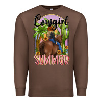 Chestnut cowgirl summer Premium Sweatshirt - MaliasSmallBusiness