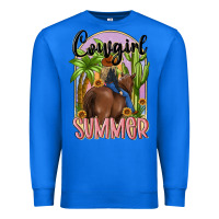 True Royal cowgirl summer Premium Sweatshirt - MaliasSmallBusiness