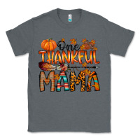 Charcoal Heather one thankful mama Classic Tee - RacoonDesign