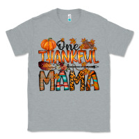 Heather Grey one thankful mama Classic Tee - RacoonDesign