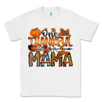 White one thankful mama Classic Tee - RacoonDesign