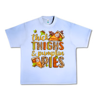 Grape Ice thick thighs and pumpkin pies Urban Heavy Tee - Zillion Design Studio
