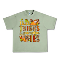 Oil Green thick thighs and pumpkin pies Urban Heavy Tee - Zillion Design Studio
