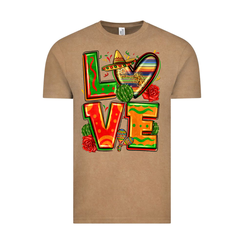 Love Mexico Vintage Tee by Zillion Design Studio | Teevron