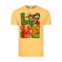 Vintage Mustard love mexico Vintage Tee - Zillion Design Studio