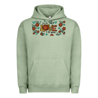 Pigment Oil Green for the love of the game basketball Urban Hoodie - Jasminsmagicworld