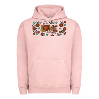Pigment Salmon for the love of the game basketball Urban Hoodie - Jasminsmagicworld