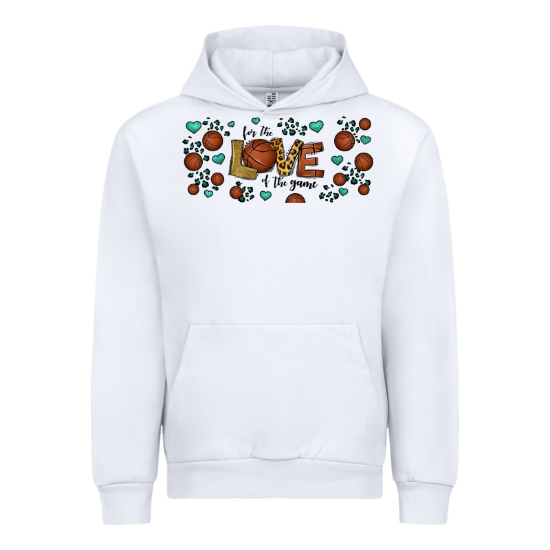 For The Love Of The Game Basketball Urban Hoodie by Jasminsmagicworld | Teevron
