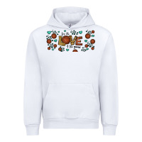 White for the love of the game basketball Urban Hoodie - Jasminsmagicworld