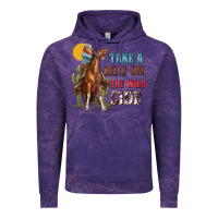 Cloud Purple take a ride on the wild side with rodeo Vintage Hoodie - texasbilliewilder
