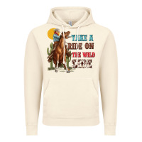 Vintage Artic take a ride on the wild side with rodeo Vintage Hoodie - texasbilliewilder