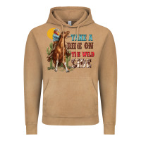 Vintage Camel take a ride on the wild side with rodeo Vintage Hoodie - texasbilliewilder