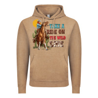Vintage Coffee take a ride on the wild side with rodeo Vintage Hoodie - texasbilliewilder