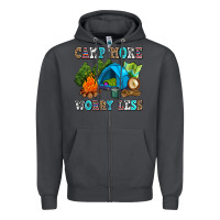 Smoke camp more worry less Zipper Hoodie - AdoDesignShop