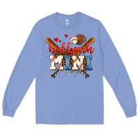 Colony Blue ballpark mini Long Sleeve Tee - AdoDesignShop