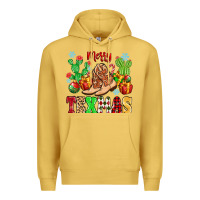 Antique Gold Merry Texmas Premium Hoodie - MaliasSmallBusiness
