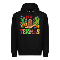 Black Merry Texmas Premium Hoodie - MaliasSmallBusiness