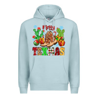 Blue Mist Merry Texmas Premium Hoodie - MaliasSmallBusiness