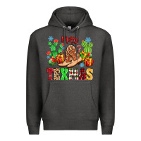 Charcoal Heather Merry Texmas Premium Hoodie - MaliasSmallBusiness