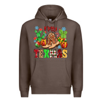 Coffee Merry Texmas Premium Hoodie - MaliasSmallBusiness