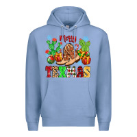 Colony Blue Merry Texmas Premium Hoodie - MaliasSmallBusiness