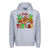 Heather Grey Merry Texmas Premium Hoodie - MaliasSmallBusiness