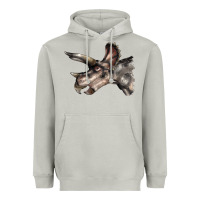 Moon Dust Triceratops Horridus Face Heavyweight Hoodie - LillyAllenDesigns