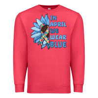 Cardinal in april we wear blue Premium Sweatshirt - MaliasSmallBusiness