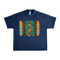 Navy thanksgiving brushstrokes Urban Heavy Tee - RanaPortraitStore