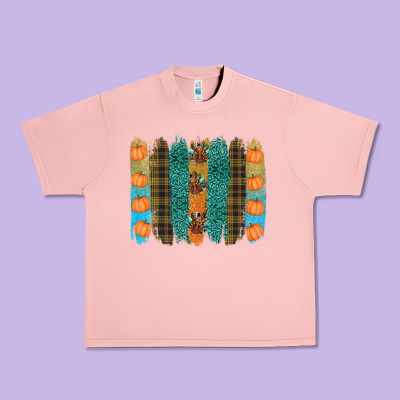 Thanksgiving Brushstrokes Urban Heavy Tee Designed By Ranaportraitstore