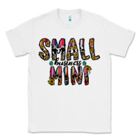White small business mini Classic Tee - CowhideDigitalArt
