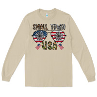 Mushroom small town usa Long Sleeve Tee - CowhideDigitalArt