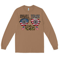 Toasted Coconut small town usa Long Sleeve Tee - CowhideDigitalArt