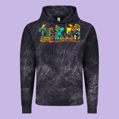 Texas Vintage Hoodie Designed By Texasbilliewilder