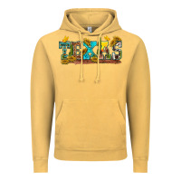 Vintage Mustard texas Vintage Hoodie - texasbilliewilder