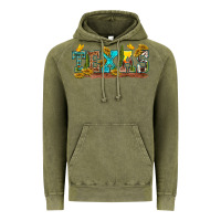 Vintage Olive texas Vintage Hoodie - texasbilliewilder