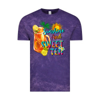 Cloud Purple sunshine and sweet tea Vintage Tee - texasbilliewilder