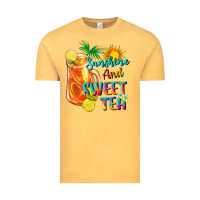 Vintage Mustard sunshine and sweet tea Vintage Tee - texasbilliewilder