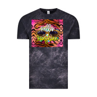 Cloud Black hello sunshine Vintage Tee - BarkalooDesign