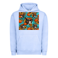 Pigment Grape Ice autumn pumpkins holstein cow Urban Hoodie - Jasminsmagicworld