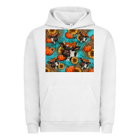 Pigment Lunar Rock autumn pumpkins holstein cow Urban Hoodie - Jasminsmagicworld