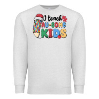 Oatmeal Heather i teac au some kids Premium Sweatshirt - MaliasSmallBusiness