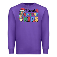 Purple i teac au some kids Premium Sweatshirt - MaliasSmallBusiness