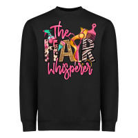 Black the hair whisperer Heavyweight Sweatshirt - texasbilliewilder