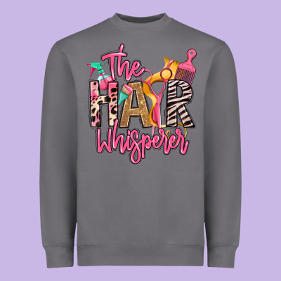 The Hair Whisperer Heavyweight Sweatshirt Designed By Texasbilliewilder
